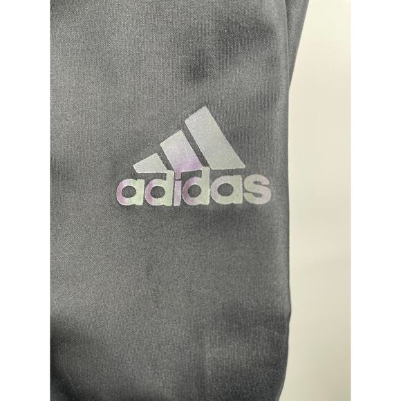 Adidas Womens UFORU X Zoe Saldana Aeroready Leggings Tights Black NEW 1X - Picture 4 of 9
